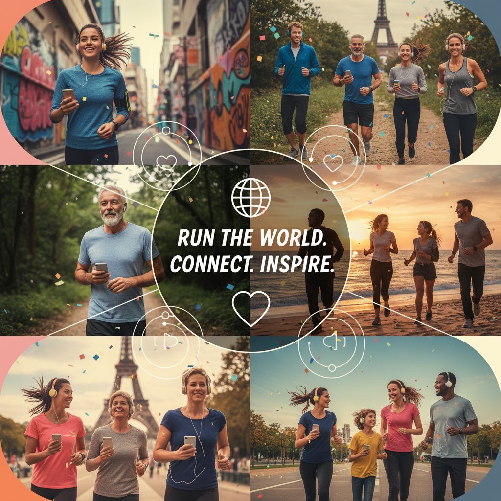 Global community of runners using Song2Run to enhance their training experience